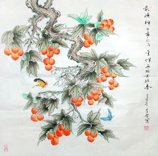 Chinese Other Fruits Painting,69cm x 69cm,2617079-x