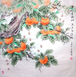Chinese Other Fruits Painting,69cm x 69cm,2617083-x