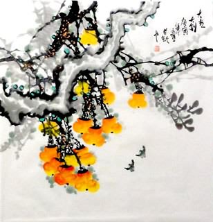 Chinese Other Fruits Painting,69cm x 69cm,2629015-x