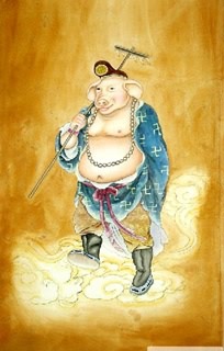 Chinese Other Mythological Characters Painting,92cm x 150cm,3811011-x