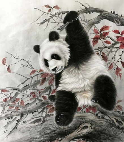 Panda,66cm x 66cm(26〃 x 26〃),4502012-z