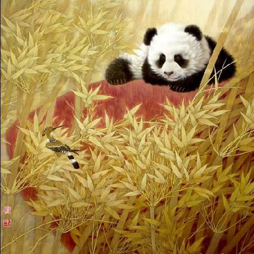Panda,66cm x 66cm(26〃 x 26〃),4734078-z