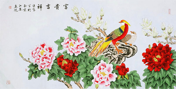 Pheasant,68cm x 136cm(27〃 x 54〃),2527041-z