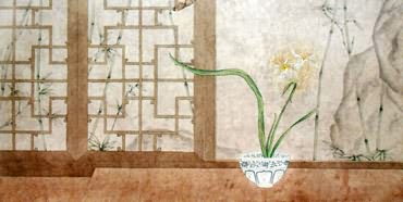 Chinese Qing Gong Painting,66cm x 136cm,2576002-x