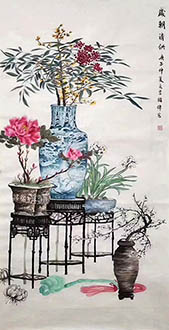 Liao Xiu Wei Chinese Painting lxw21215004