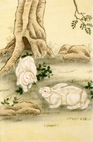 Rabbit,69cm x 46cm(27〃 x 18〃),4680004-z
