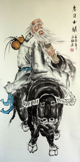 Chinese Sages Painting,66cm x 136cm,3082067-x