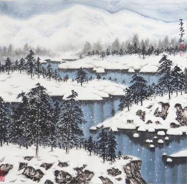 Wang Yan Guang Chinese Painting wyg11084002