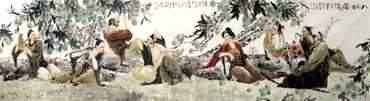 Gu Hong Chinese Painting 3796001