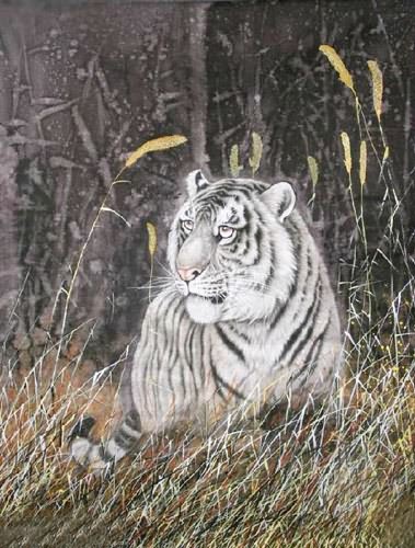 Tiger,50cm x 70cm(19〃 x 27〃),4521004-z