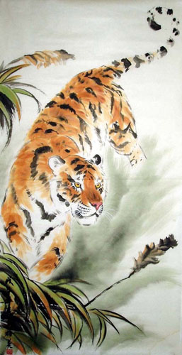 Tiger,69cm x 138cm(27〃 x 54〃),4693002-z