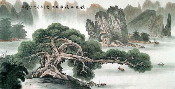 Trees,66cm x 136cm(26〃 x 53〃),1049004-z