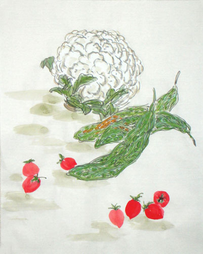 Vegetables,40cm x 50cm(16〃 x 19〃),2360098-z
