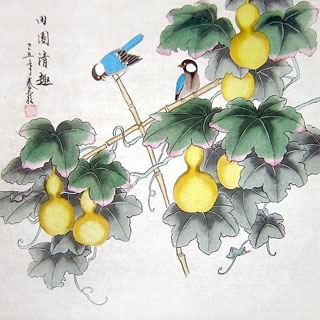Chinese Vegetables Painting,66cm x 66cm,2703087-x