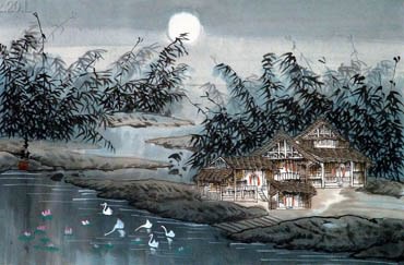 Zi Qiu Chinese Painting 1056005