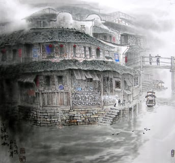 Zhang Li You Chinese Painting 1025035