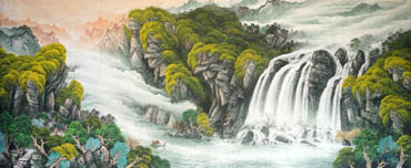 Zhou Guo Guang Chinese Painting 1134001