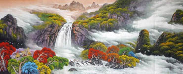 Zhou Guo Guang Chinese Painting 1134002
