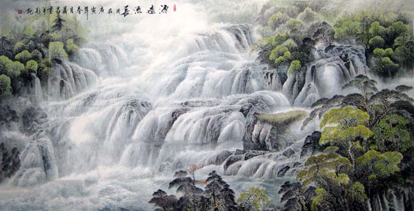Waterfall,120cm x 240cm(47〃 x 94〃),1149007-z