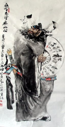 Zhong Kui,69cm x 138cm(27〃 x 54〃),3447085-z