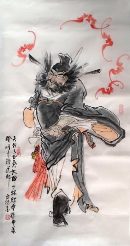 Zhong Kui,50cm x 100cm(19〃 x 39〃),3745019-z