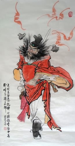 Zhong Kui,50cm x 100cm(19〃 x 39〃),3745020-z