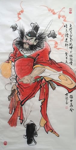 Zhong Kui,66cm x 136cm(26〃 x 53〃),3745021-z