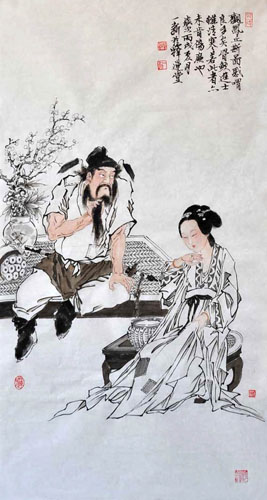 Zhong Kui,50cm x 100cm(19〃 x 39〃),3776007-z