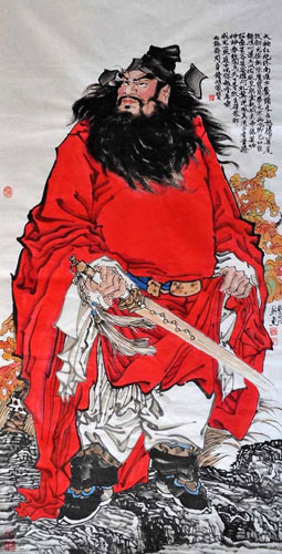 Zhong Kui,66cm x 136cm(26〃 x 53〃),3776047-z