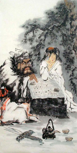 Zhong Kui,66cm x 136cm(26〃 x 53〃),3786003-z