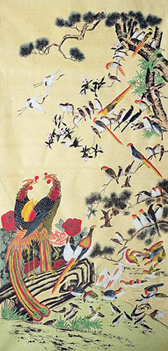 100 Birds,68cm x 136cm(27〃 x 54〃),2533014-z