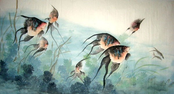 Angelfish,97cm x 180cm(38〃 x 70〃),2326035-z