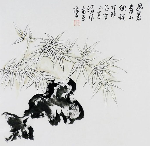 Bamboo,50cm x 50cm(19〃 x 19〃),2407107-z