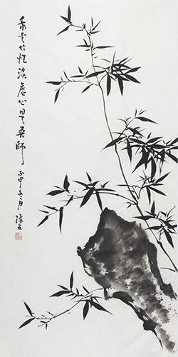 Bamboo,50cm x 100cm(19〃 x 39〃),2407108-z