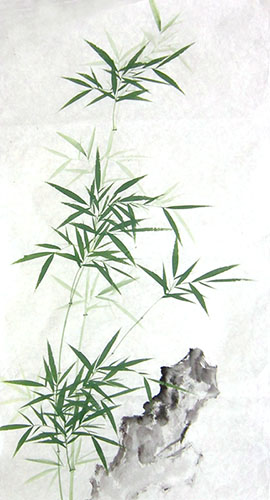 Bamboo,50cm x 100cm(19〃 x 39〃),2574049-z