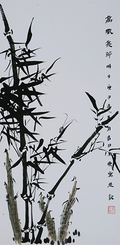 Bamboo,65cm x 33cm(26〃 x 13〃),cyd21123009-z