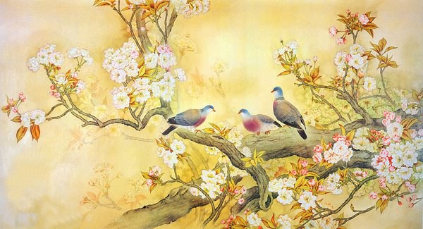 Cherry Blossom,70cm x 130cm(27〃 x 51〃),2400002-z