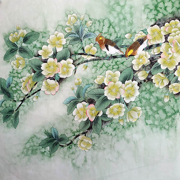 Cherry Blossom,65cm x 55cm(25〃 x 22〃),2401006-z