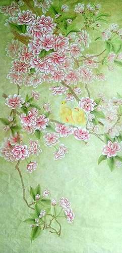 Cherry Blossom,66cm x 136cm(26〃 x 53〃),2735019-z
