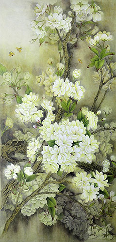 Cherry Blossom,66cm x 136cm(26〃 x 53〃),hhh21207001-z