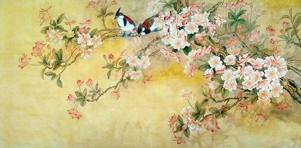 Cherry Blossom,60cm x 130cm(23〃 x 51〃),hq21208002-z
