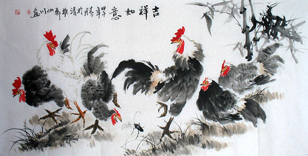 Chicken,70cm x 135cm(28〃 x 53〃),2357014-z