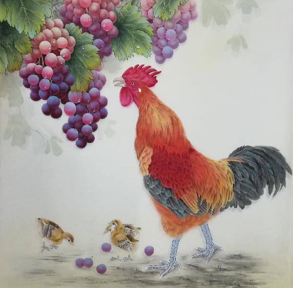 Chicken,66cm x 66cm(26〃 x 26〃),4387016-z