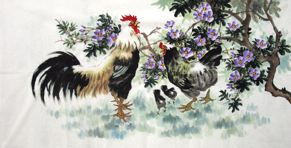 Chicken,69cm x 138cm(27〃 x 54〃),4483003-z