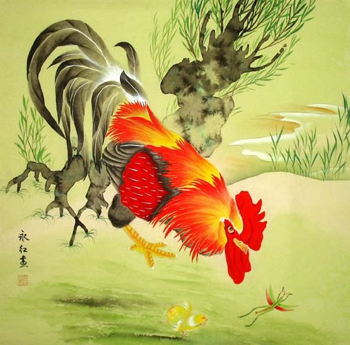 Chicken,66cm x 66cm(26〃 x 26〃),4602002-z