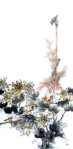 Chrysanthemum,66cm x 136cm(26〃 x 53〃),2336070-z