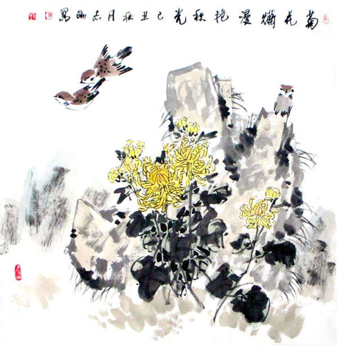 Chrysanthemum,69cm x 69cm(27〃 x 27〃),2360049-z