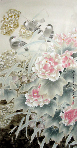 Cotton Rose,66cm x 130cm(26〃 x 51〃),2601006-z