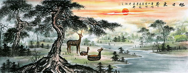 Deer,70cm x 180cm(27〃 x 70〃),kl41201006-z