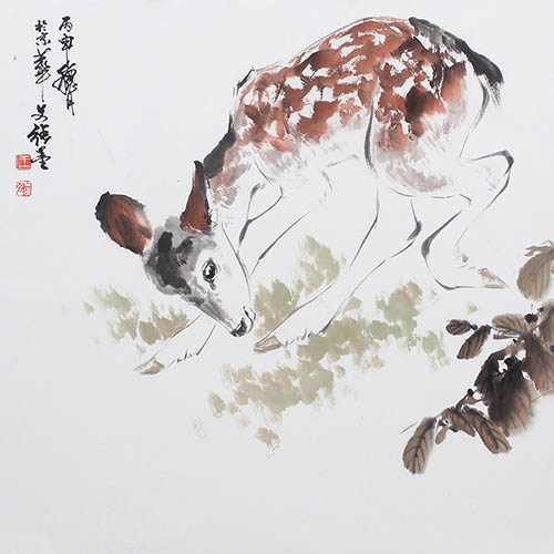 Deer,69cm x 138cm(27〃 x 54〃),wwq41204006-z